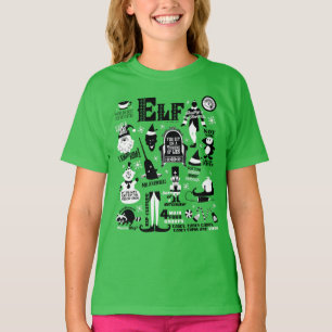 Camiseta Elf Icons and Movie Quotes
