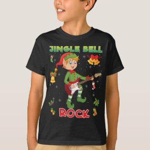 Camiseta Elf, Navidad de Jingle Bell Rock, juega en Gui