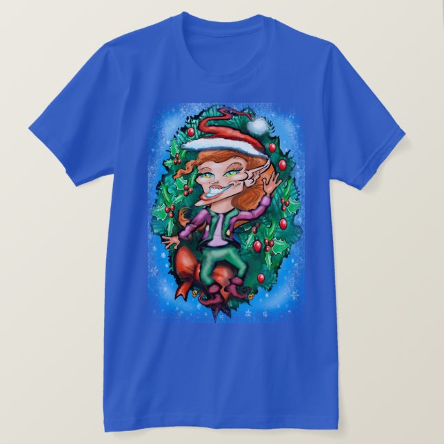 Camiseta Elf, Navidades (Anverso del diseño)