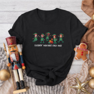 Camiseta Elf, Navidades de fotografía de cara divertida y p
