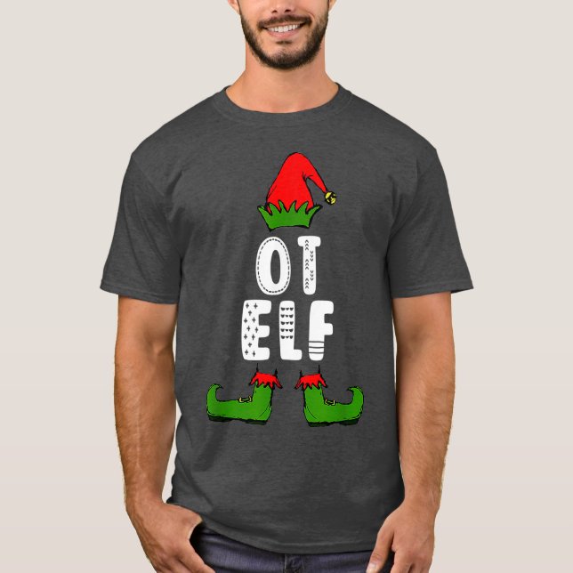 Camiseta Elf, Navidades de Terapia Ocupacional (Anverso)