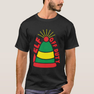 Camiseta Elf Off Duty - Gráfica Cuta