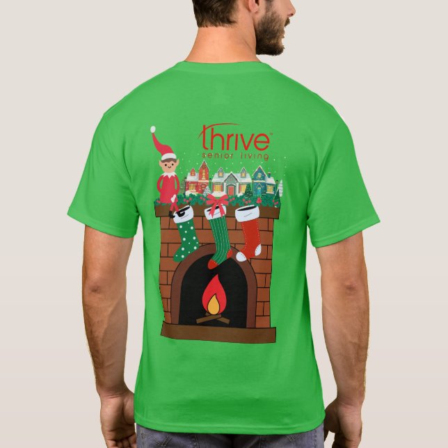Camiseta Elf on the Mantel Thrive (Reverso)