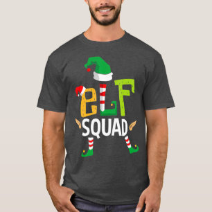 Camiseta Elf Squad Funny Elves Familiares Navidades Coincid