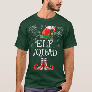 Camiseta Elf Squad Shirt Gift Funny Family Mating