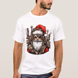 Camiseta Elf Steampunk de Santa - ¡Listo para la acción!