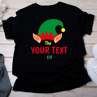 Camiseta Elf T Shirt Navidades Personalizados