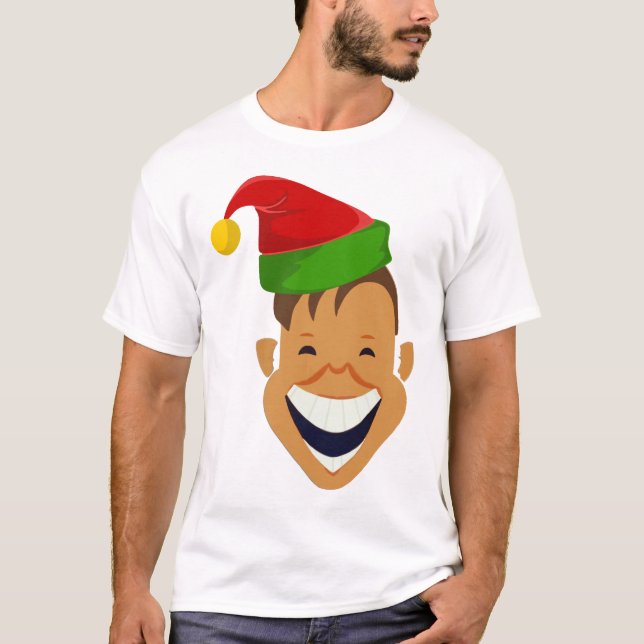 Camiseta Elf T-Shirt, Navidades risibles (Anverso)