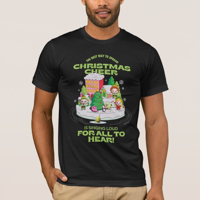 Camiseta Elf the Movie | La mejor manera de difundir Navida (Anverso)