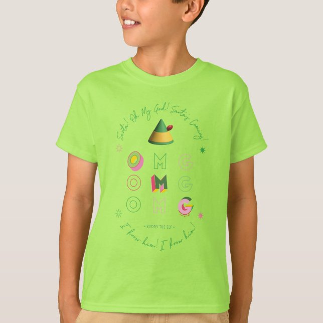 Camiseta Elf the Movie | Santa OMG (Anverso)