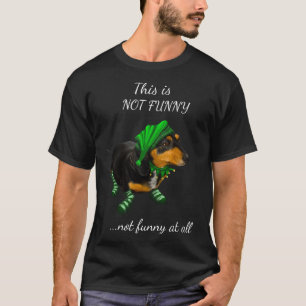 Camiseta Elf Weiner, Navidades divertidos de Dachshund