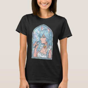 Camiseta Elfaria Wistoria Varita y Espada Oreja de Gato Vid