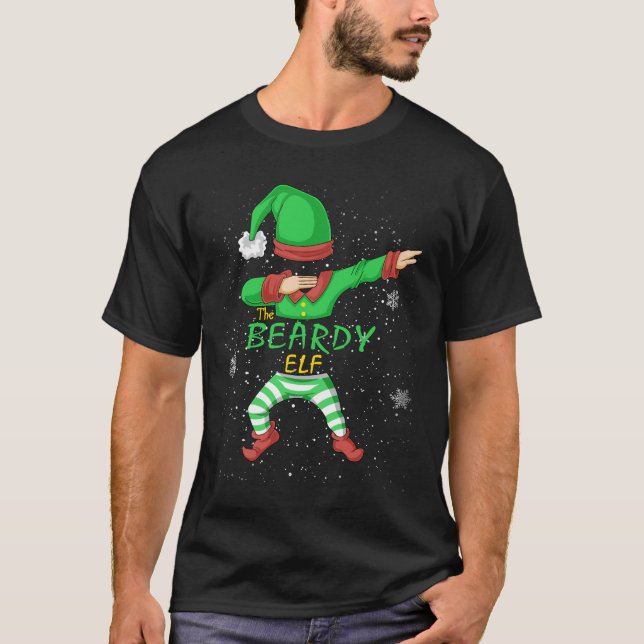 Camiseta elfo de barba (Anverso)