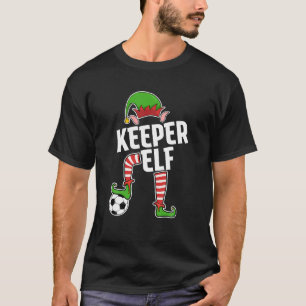 Camiseta Elfo del jugador de fútbol navidad para el elfo de