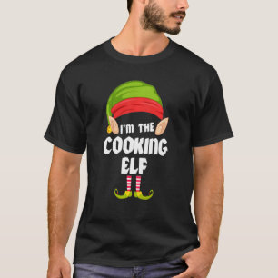 Camiseta Elfo Divertido de Cocina Pareo Familiar Grupo Pj N
