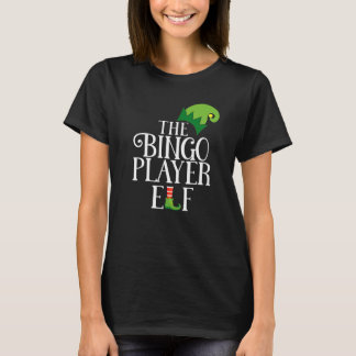 Camiseta Elfo Jugador de Bingo Grupo Familiar Navidad P
