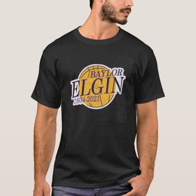 Camiseta Elgin Baylor Classic T-Shirt (Anverso)