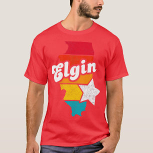 Camiseta Elgin Illinois Vintage Molestias de recuerdo 1