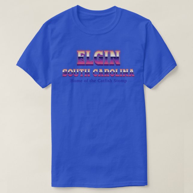 Camiseta Elgin South olina 1 (Diseño del anverso)