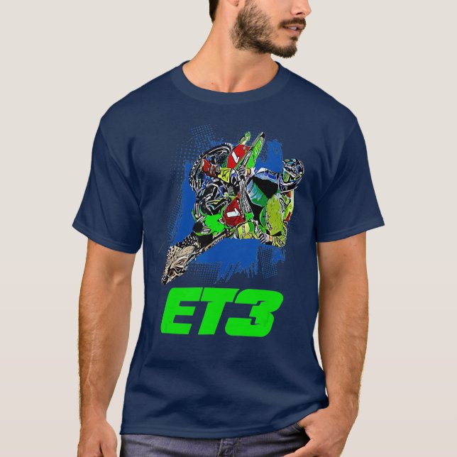 Camiseta Eli ET3 Tomac Supercross 2021 Motocross 2022 (Anverso)