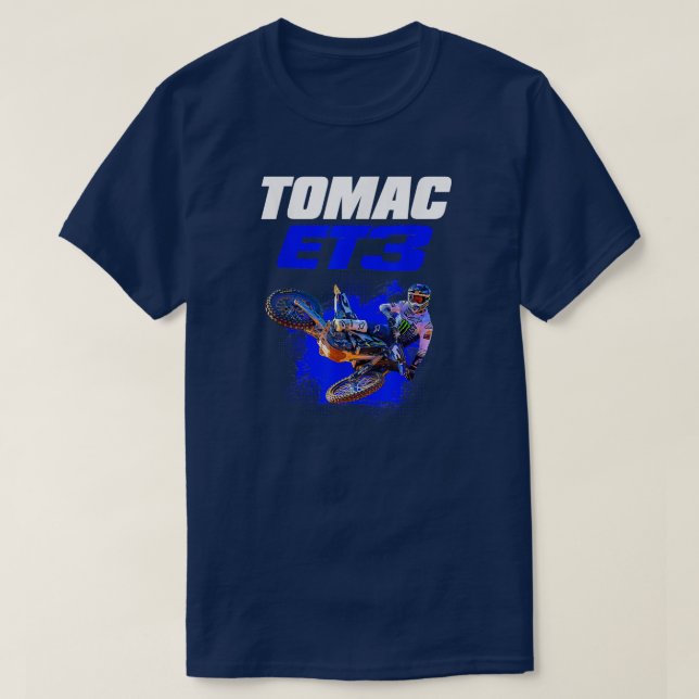 Camiseta Eli Tomac 3 Tee  (Diseño del anverso)
