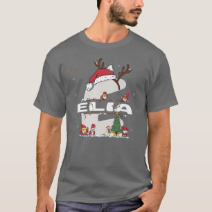 Camiseta Elia Navidades con Elia Nombre para navidades dive