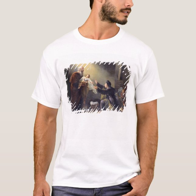 Camiseta Elías que reanima al hijo (Anverso)