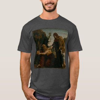 Camiseta Elías recibiendo pan de la viuda de Sarepta