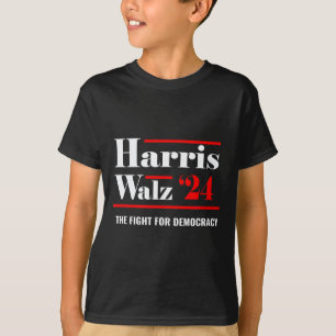 Camiseta Elige a Kamala Harris y amp; Tim Walz 2024