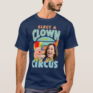 Camiseta Elige A Un Payaso Esperar Un Circo   Payaso Harris