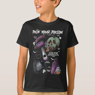 Camiseta Elige el gracioso trago de tu veneno Potion's Happ