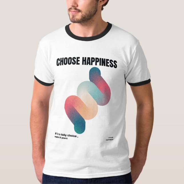 Camiseta Elige la Felicidad (Anverso)