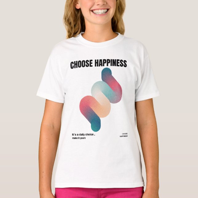 Camiseta Elige la Felicidad (Anverso)