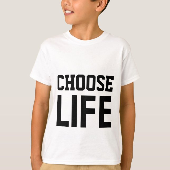 Camiseta ELIGE LA VIDA (Anverso)