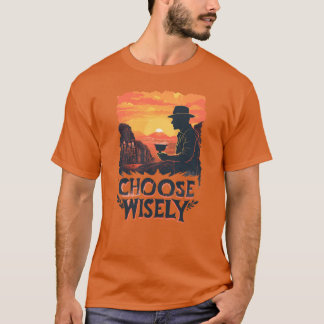 Camiseta Elige Sabiamente Atardecer