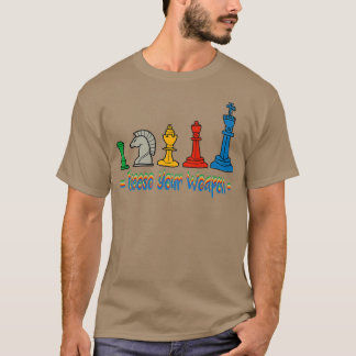 Camiseta Elige Tu Arma Graciosa Regalo De Ajedrez Para Amor