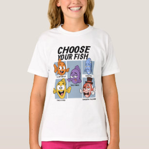 Camiseta Elige tu pez divertido