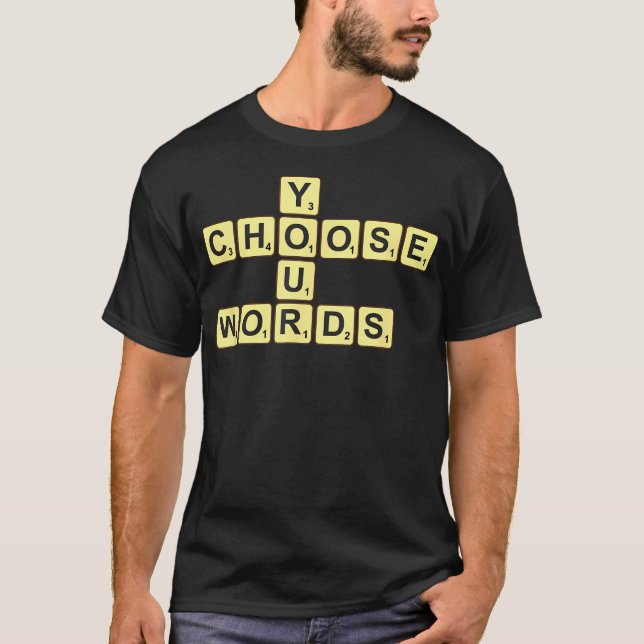 Camiseta Elige Tus Palabras (Anverso)