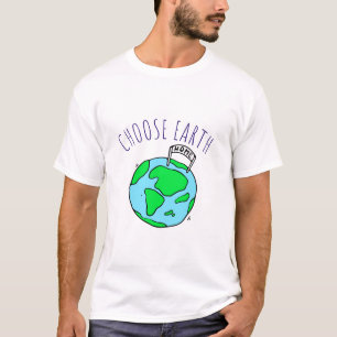 Camiseta Elige un Estilo de Vida Ecológico en la Tierra