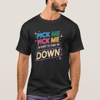Camiseta Elígeme Estoy Listo Para Bajar TV Clásico