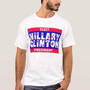 Camiseta Elija a Hillary Clinton presidente
