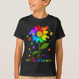 Camiseta Elija amablemente rompecabezas de girasol de conci