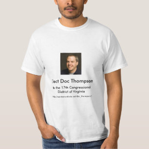 Camiseta Elija doc. Thompson, al 17mo distrito del VA