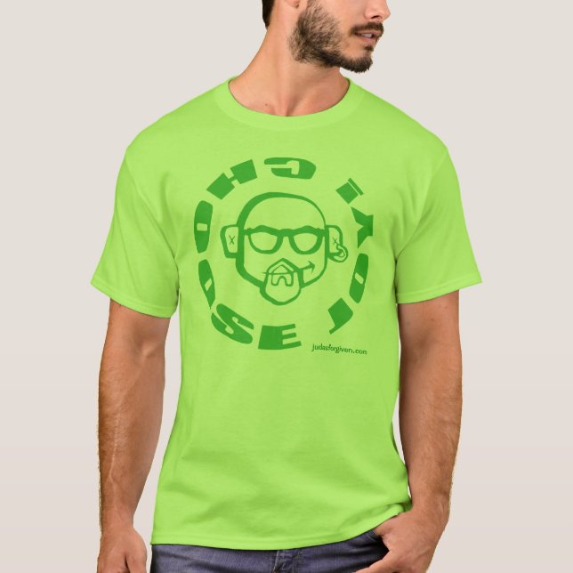 Camiseta Elija la alegría (la cara) (Anverso)