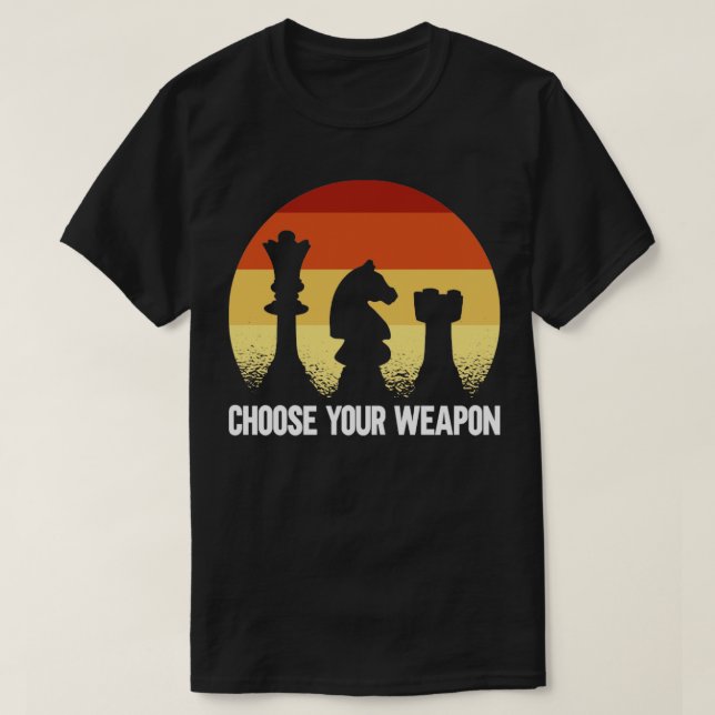 Camiseta Elija su arma (Diseño del anverso)