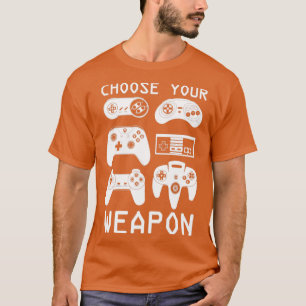 Camiseta Elija su arma