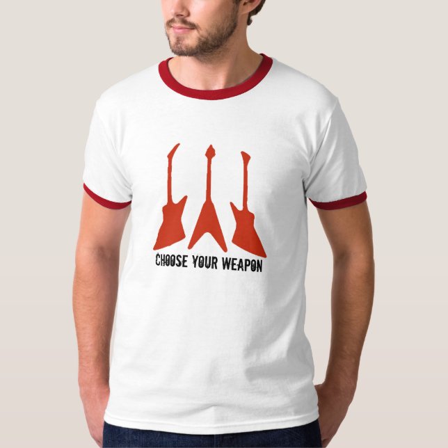 CAMISETA ELIJA SU ARMA (Anverso)