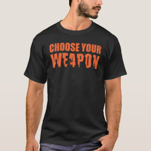 Camiseta Elija su arma de ajedrez Costume ajedrez Appa