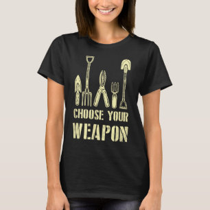 Camiseta Elija su arma Guay Gardening Pastime Green