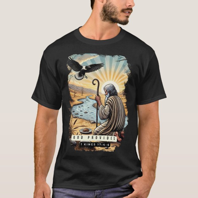 Camiseta elijah god (Anverso)